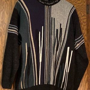 Mens 2XL TALL Charcoal Sweater